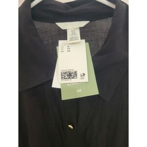Dress size (XL) black with belt BY H&M, NWT, work, fun, date, classic , modern